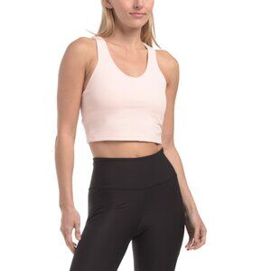 RBX Ballet Blush Crop Shelf Bra Tank Top
